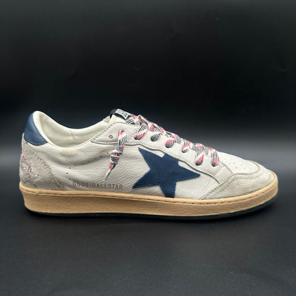 Golden Goose Ballstar - Blanc Bleu P432