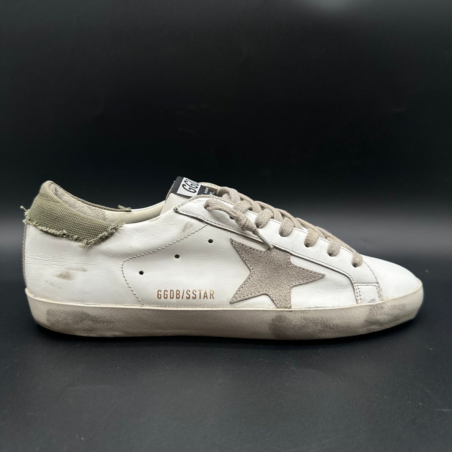 Golden Goose Superstar - Blanc Beige Vert C1399
