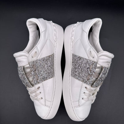 Valentino Open - Blanc Paillettes C1348