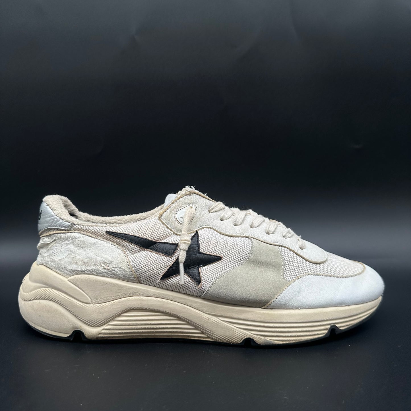 Golden Goose Running - Beige Noir C1194