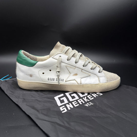 Golden Goose Superstar - Blanc/Vert◾️