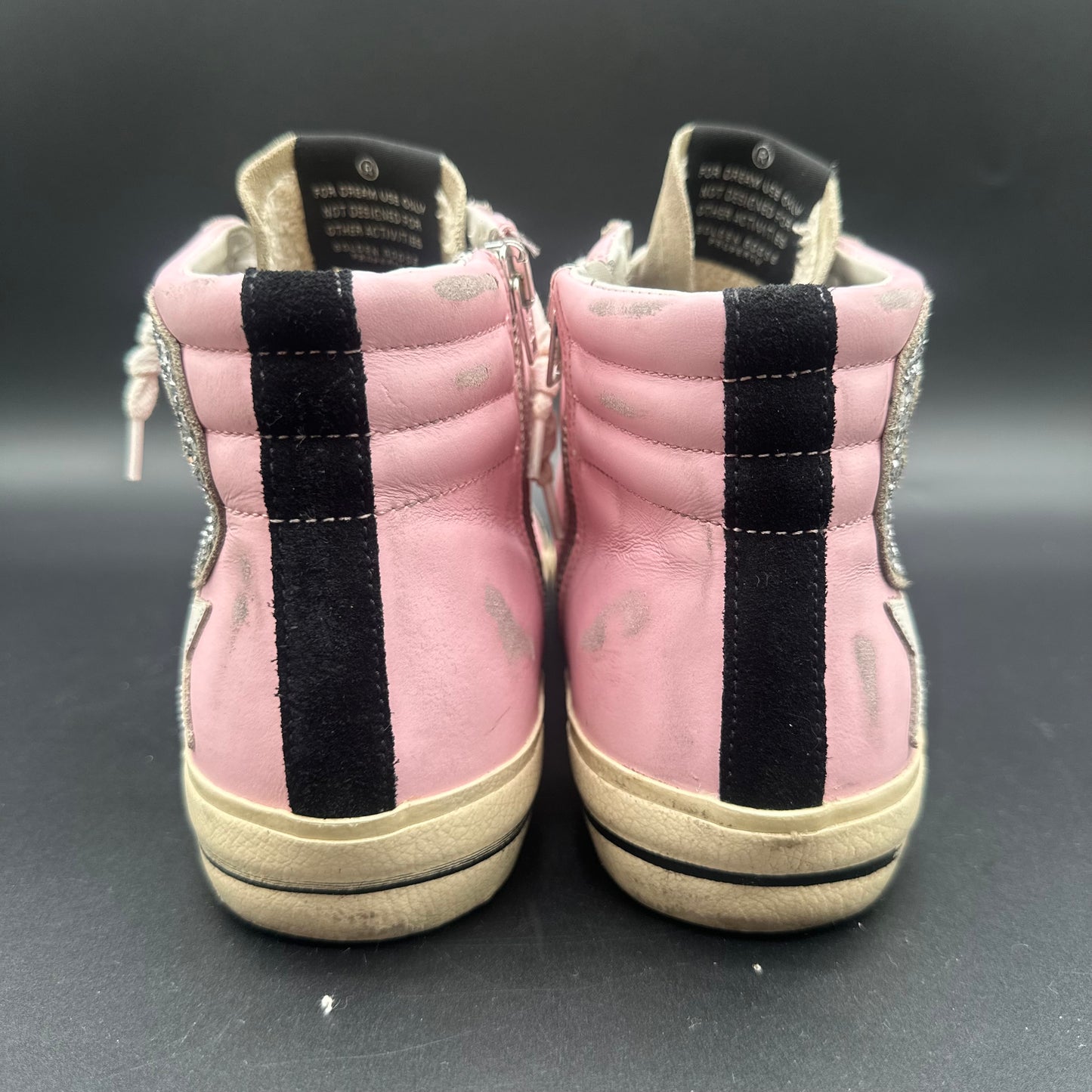 Golden Goose Slide - Rose Beige Paillettes C1383