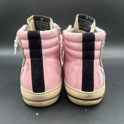 Golden Goose Slide - Rose Beige Paillettes C1383