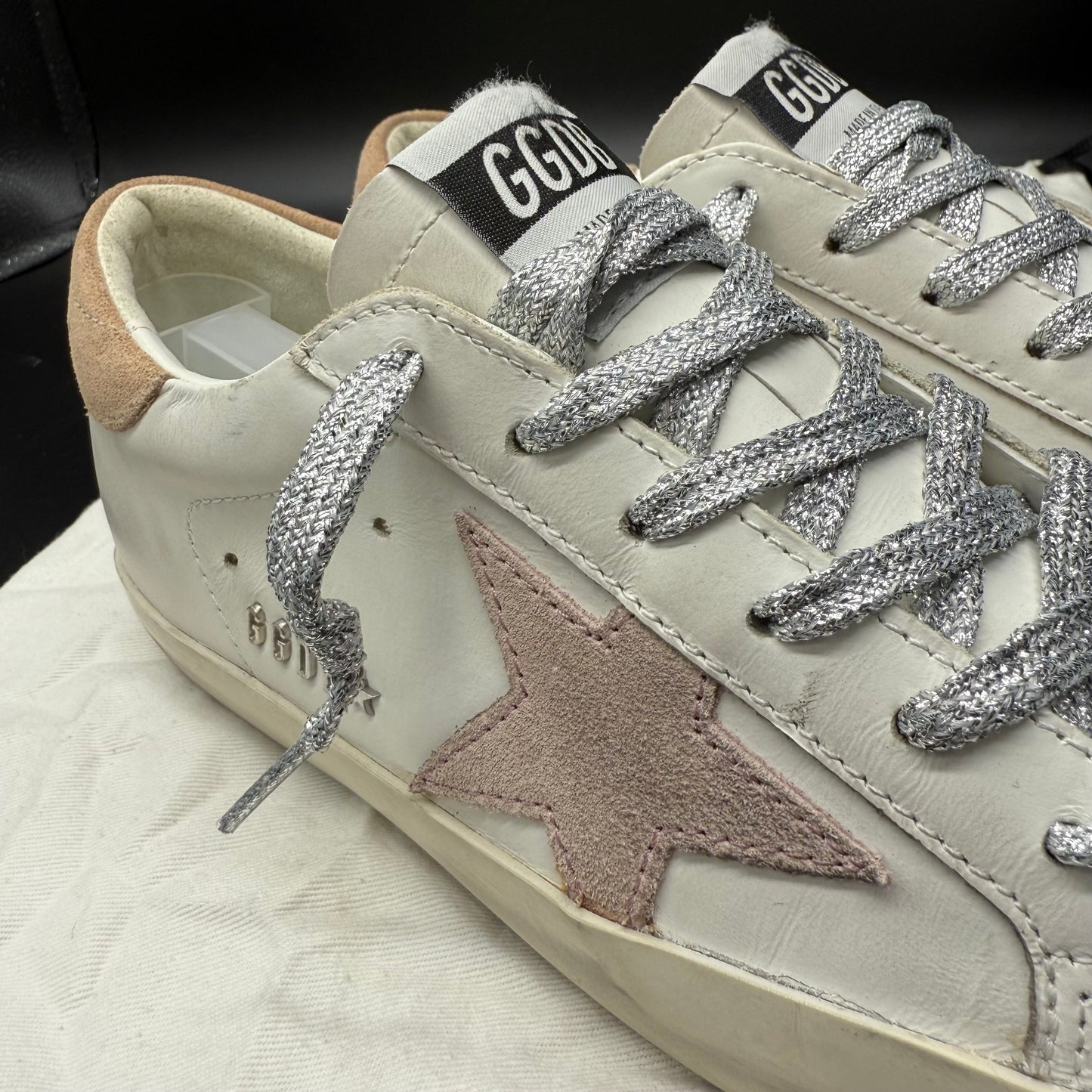 Golden Goose Superstar - Blanc Rose