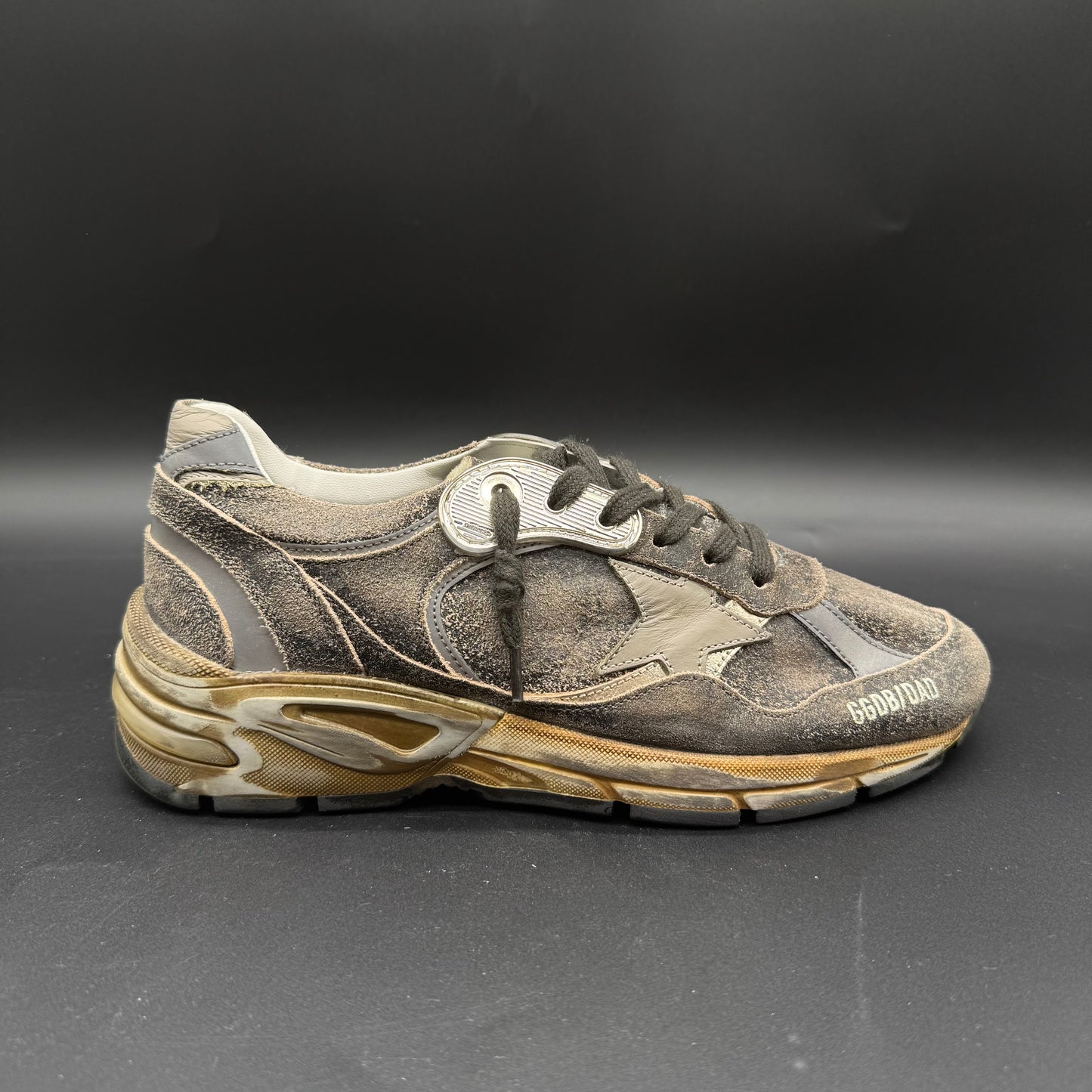 Golden Goose Dad-Star - Kaki Marron K57