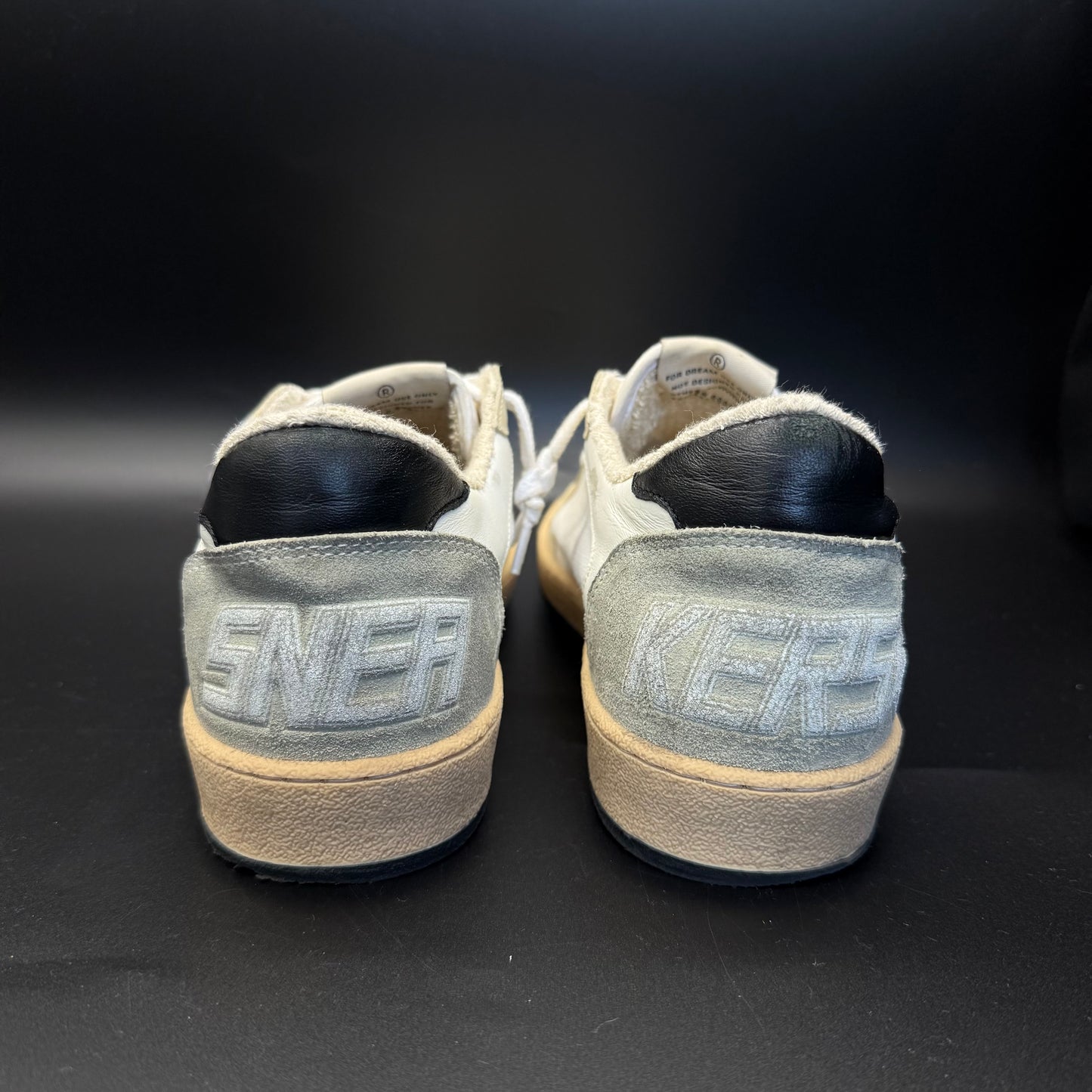 Golden Goose Ballstar - Blanc/Noir/Beige ◾️