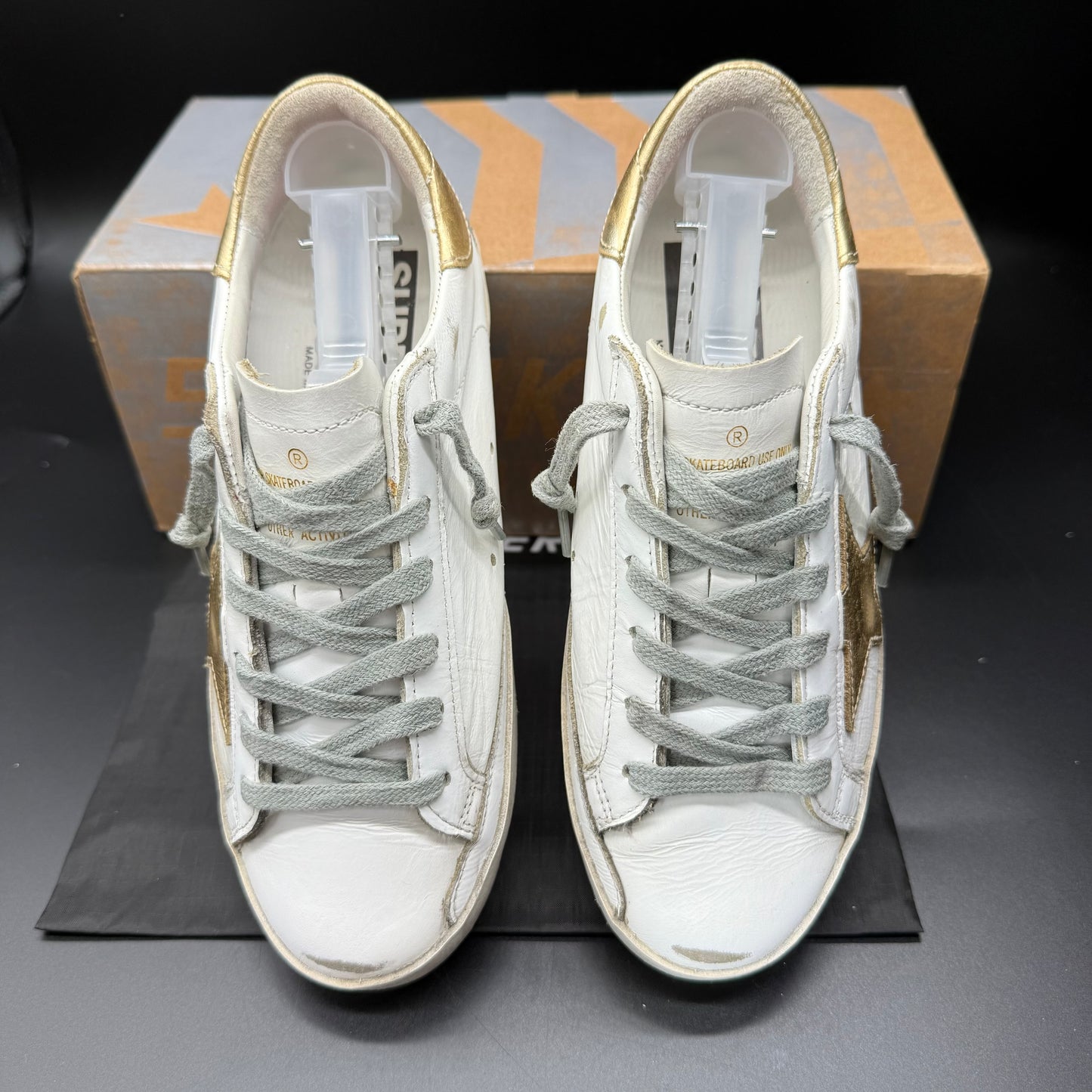 Golden Goose Superstar - Blanc Or