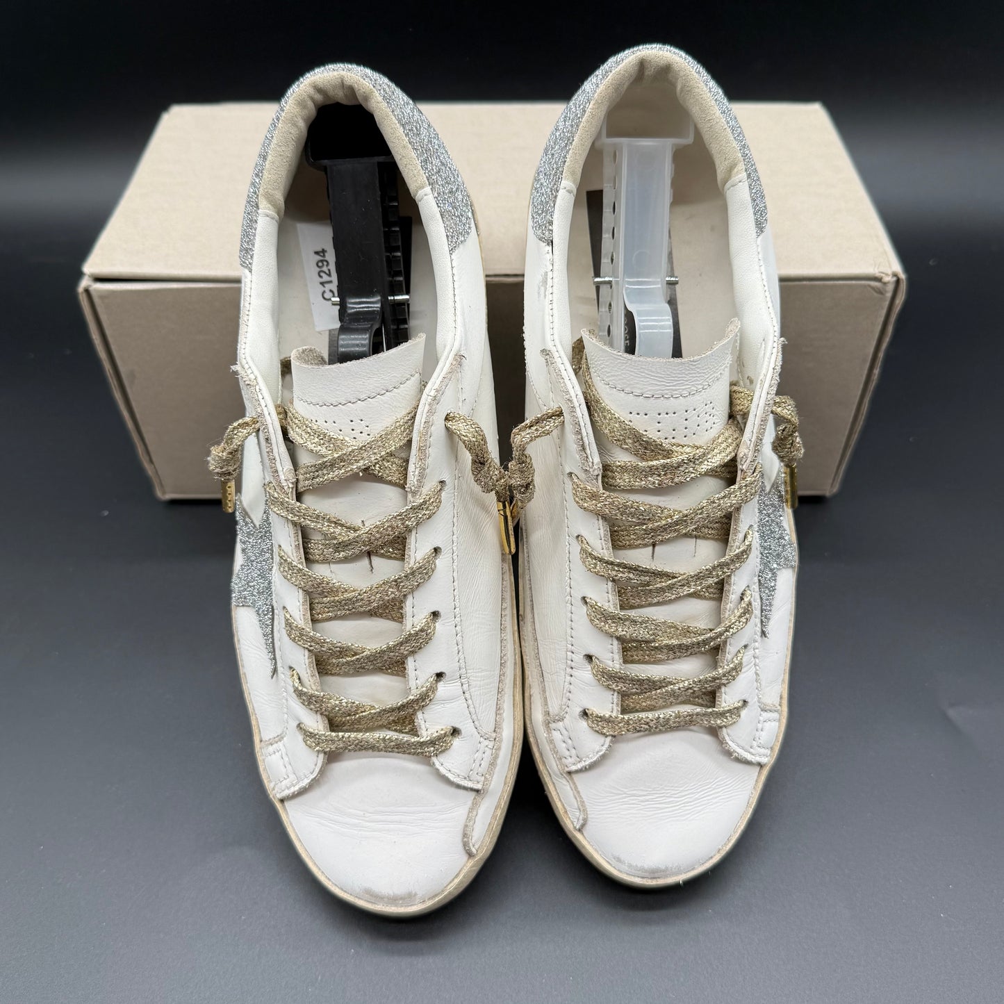 Golden Goose Superstar - Swarovski Argent Blanc C1294
