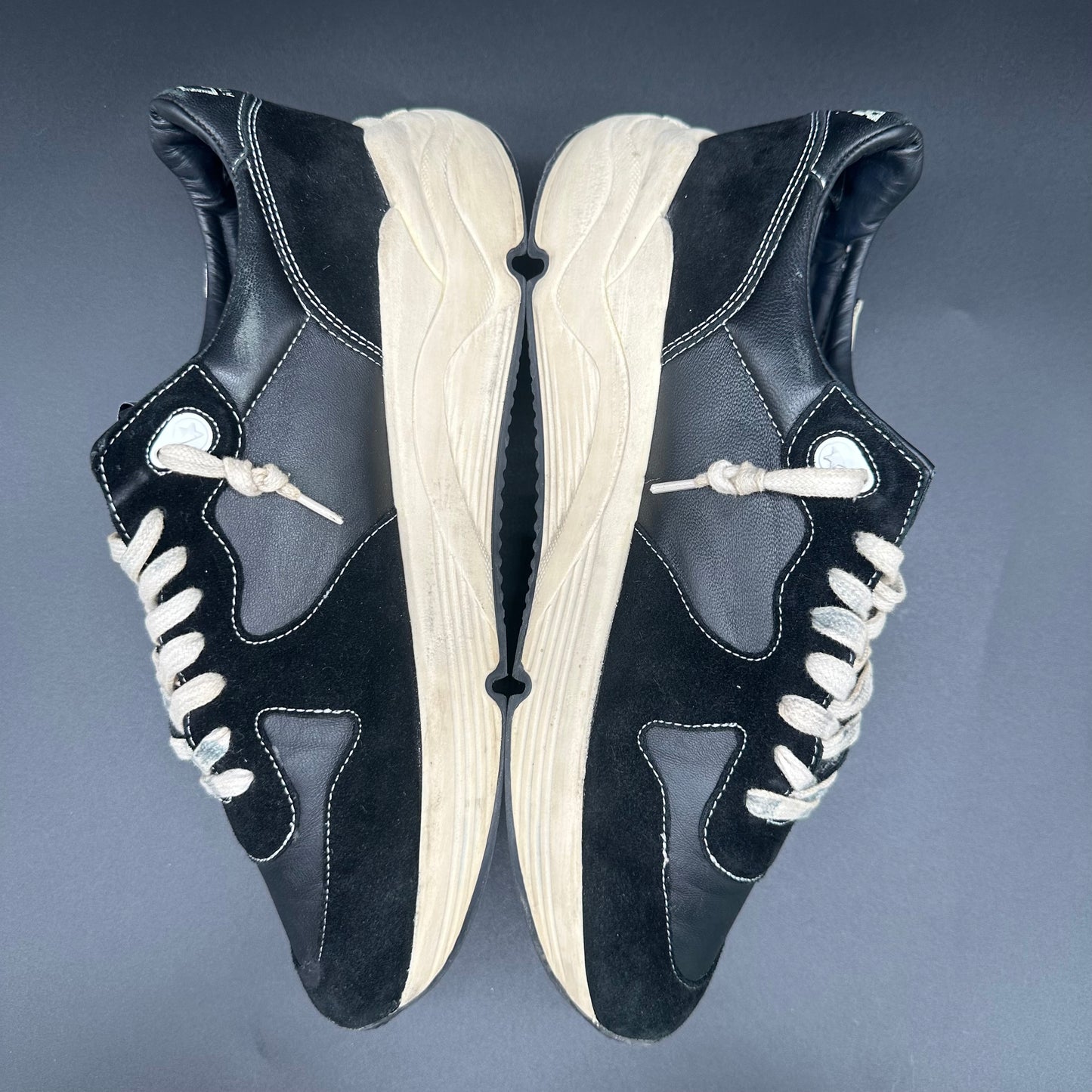 Golden Goose Running - Noir Beige C1184
