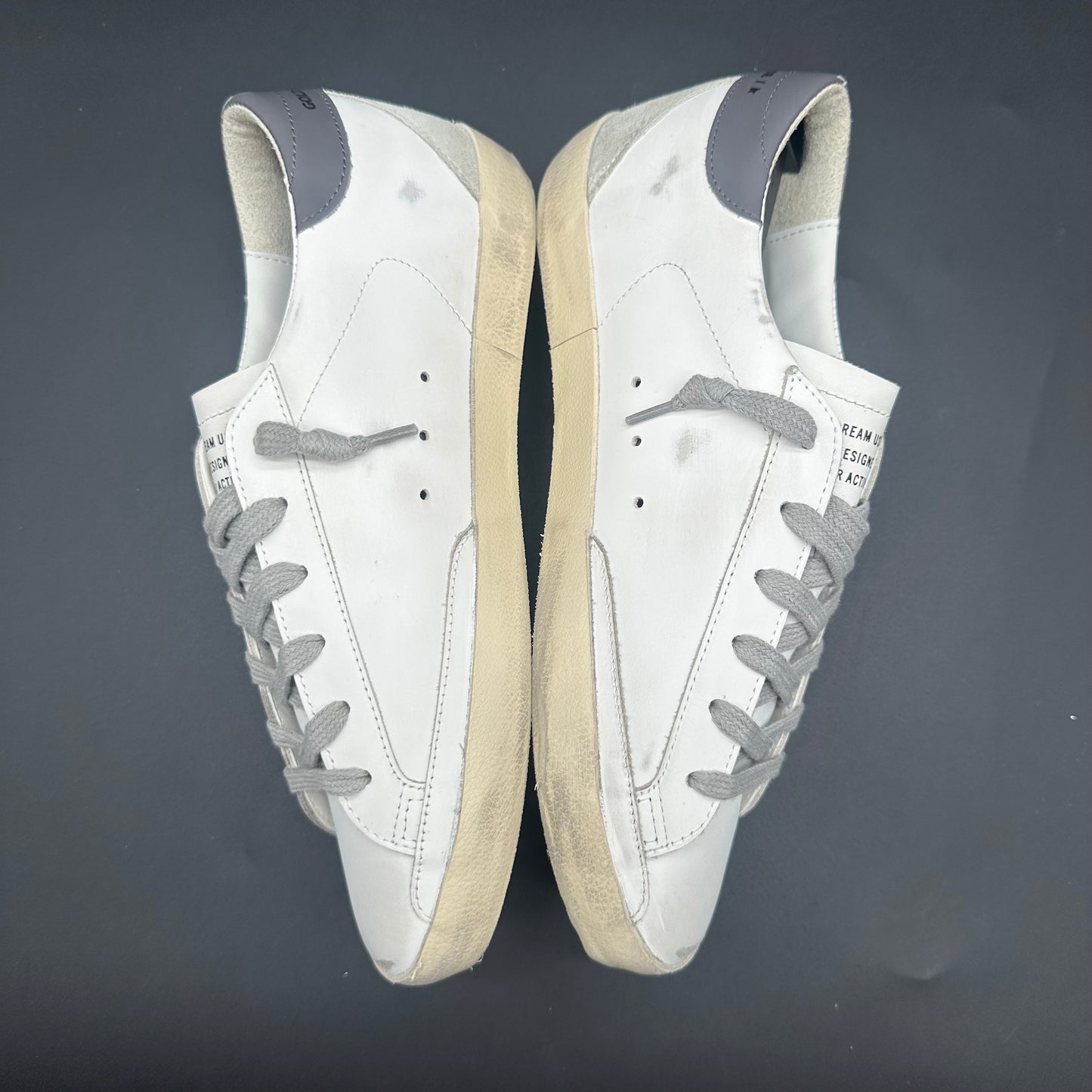 Golden Goose Superstar - Blanc Gris Beige J031