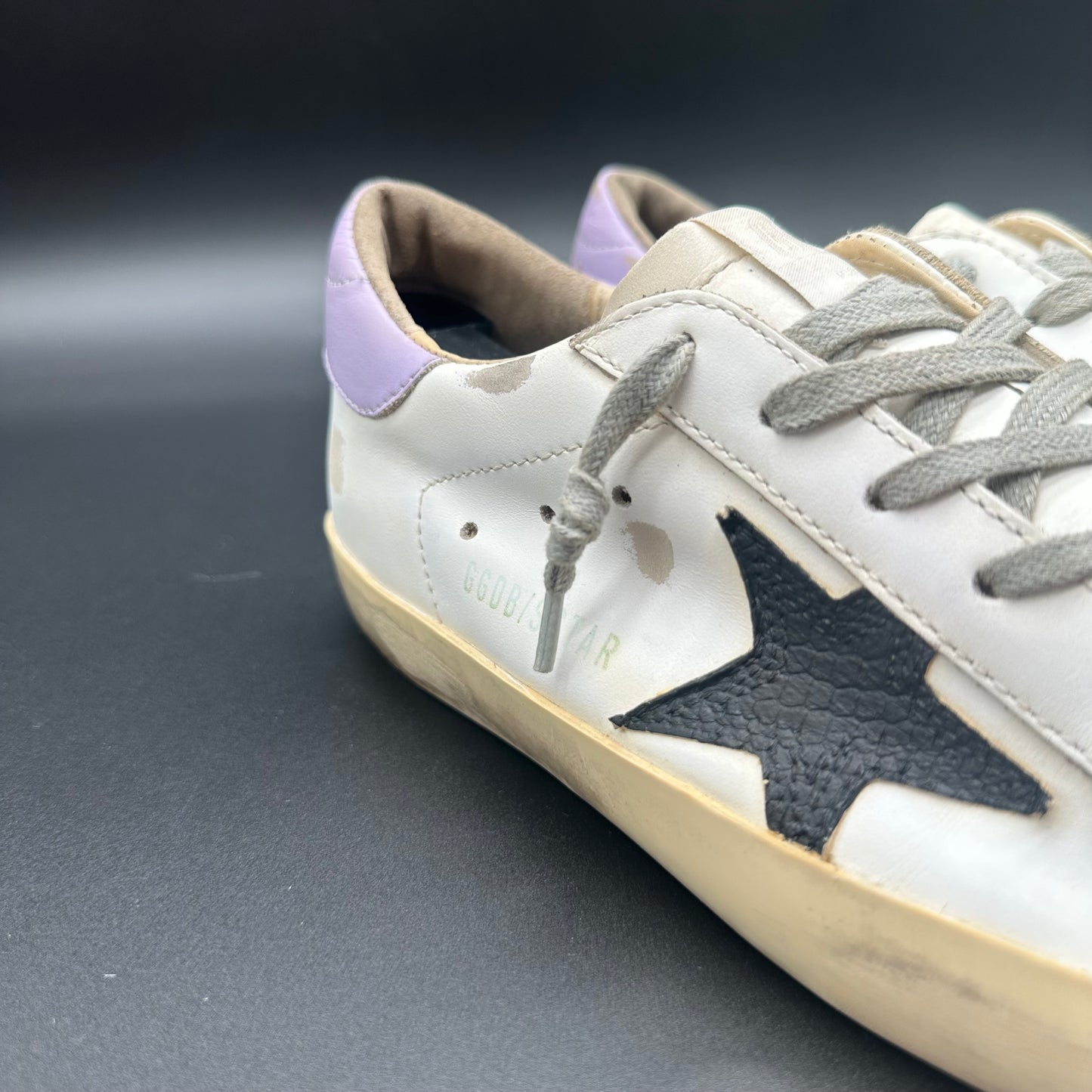 Golden Goose Superstar - Blanc Noir Violet C1231