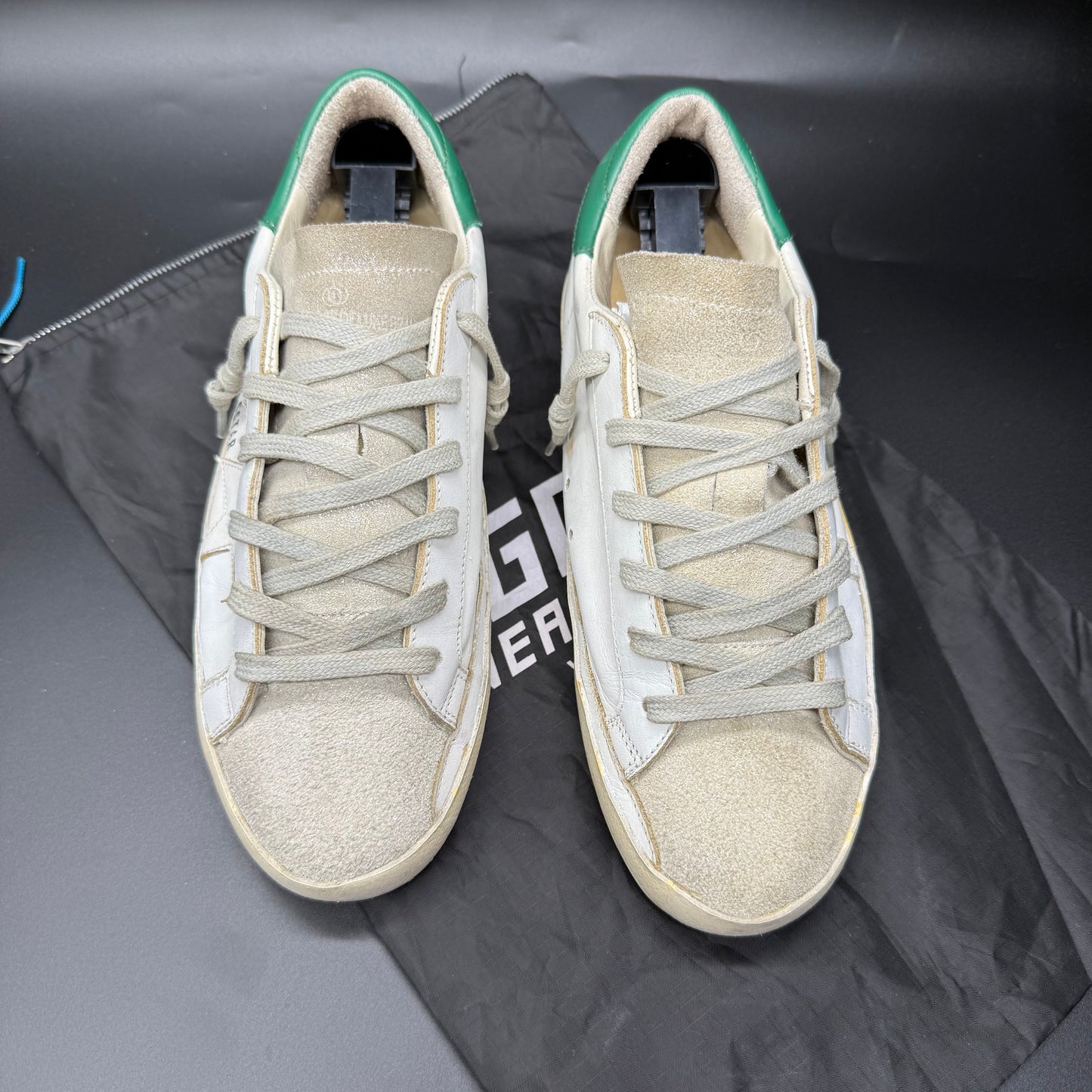 Golden Goose Superstar - Blanc/Vert◾️
