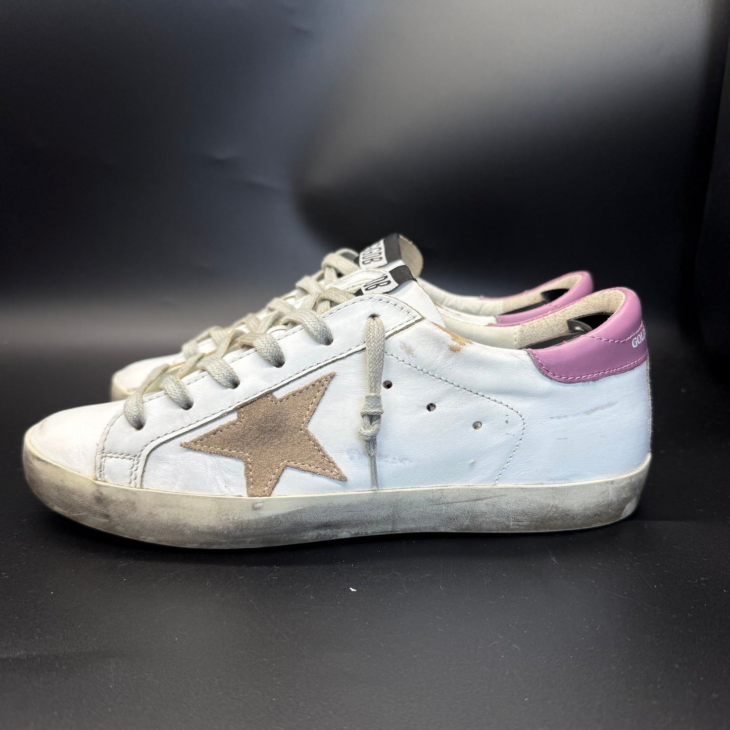 Golden Goose Superstar - Blanc/Rose ◾️