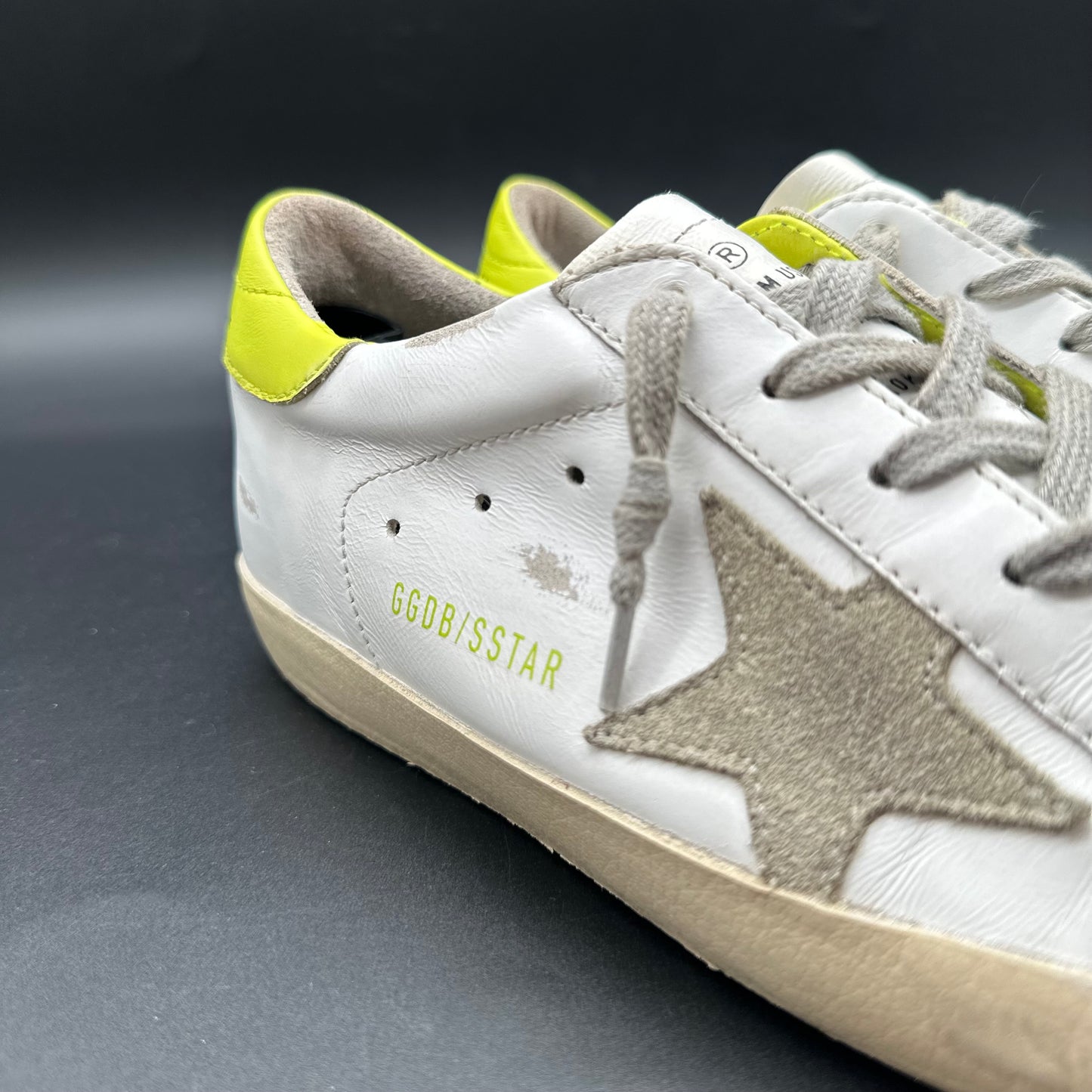 Golden Goose Superstar - Blanc Beige Jaune J029