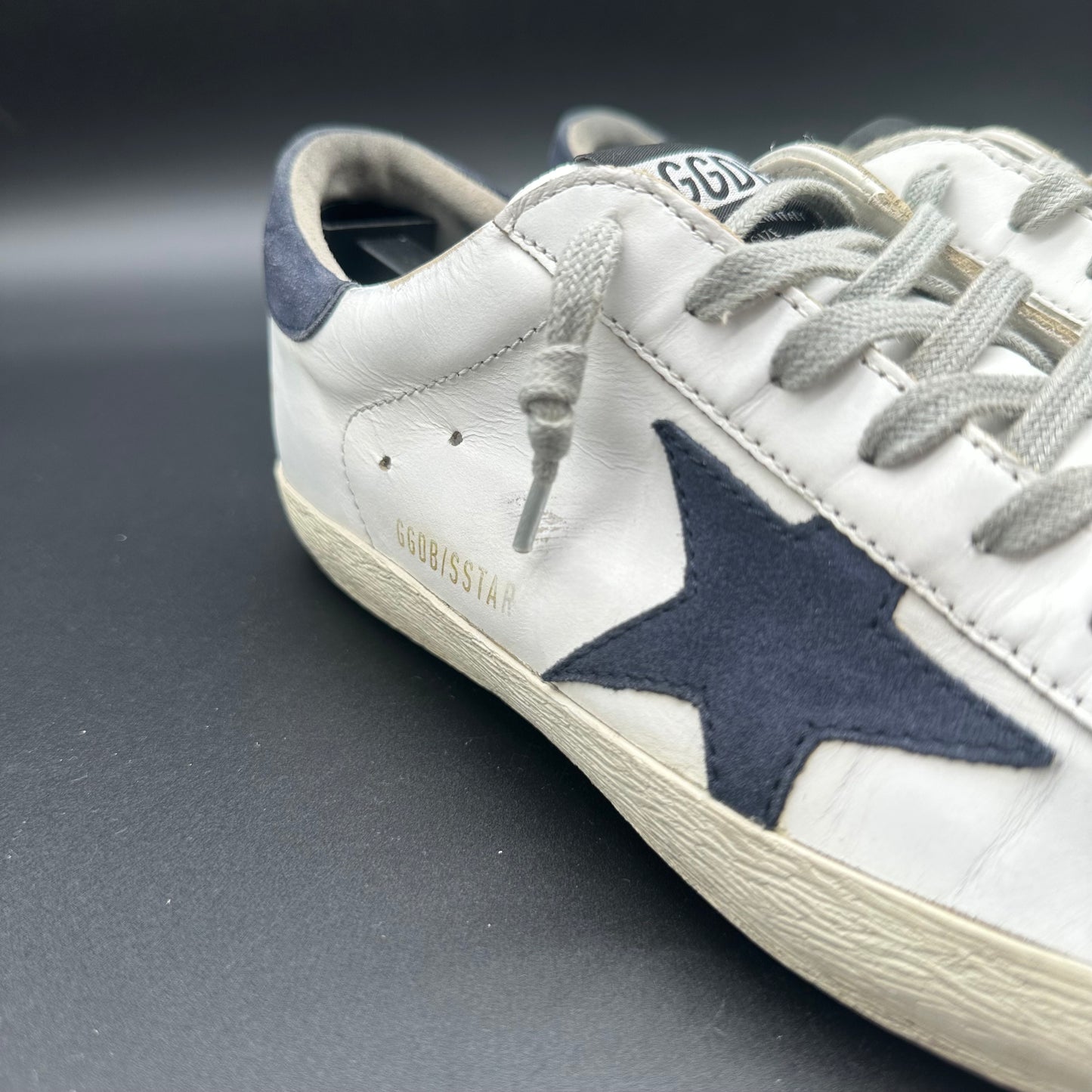 Golden Goose Superstar - Blanc Bleu C1236