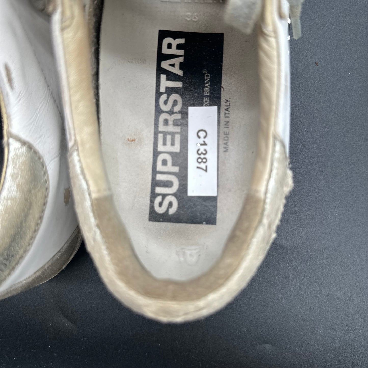Golden Goose Superstar - Blanc Beige Or C1387