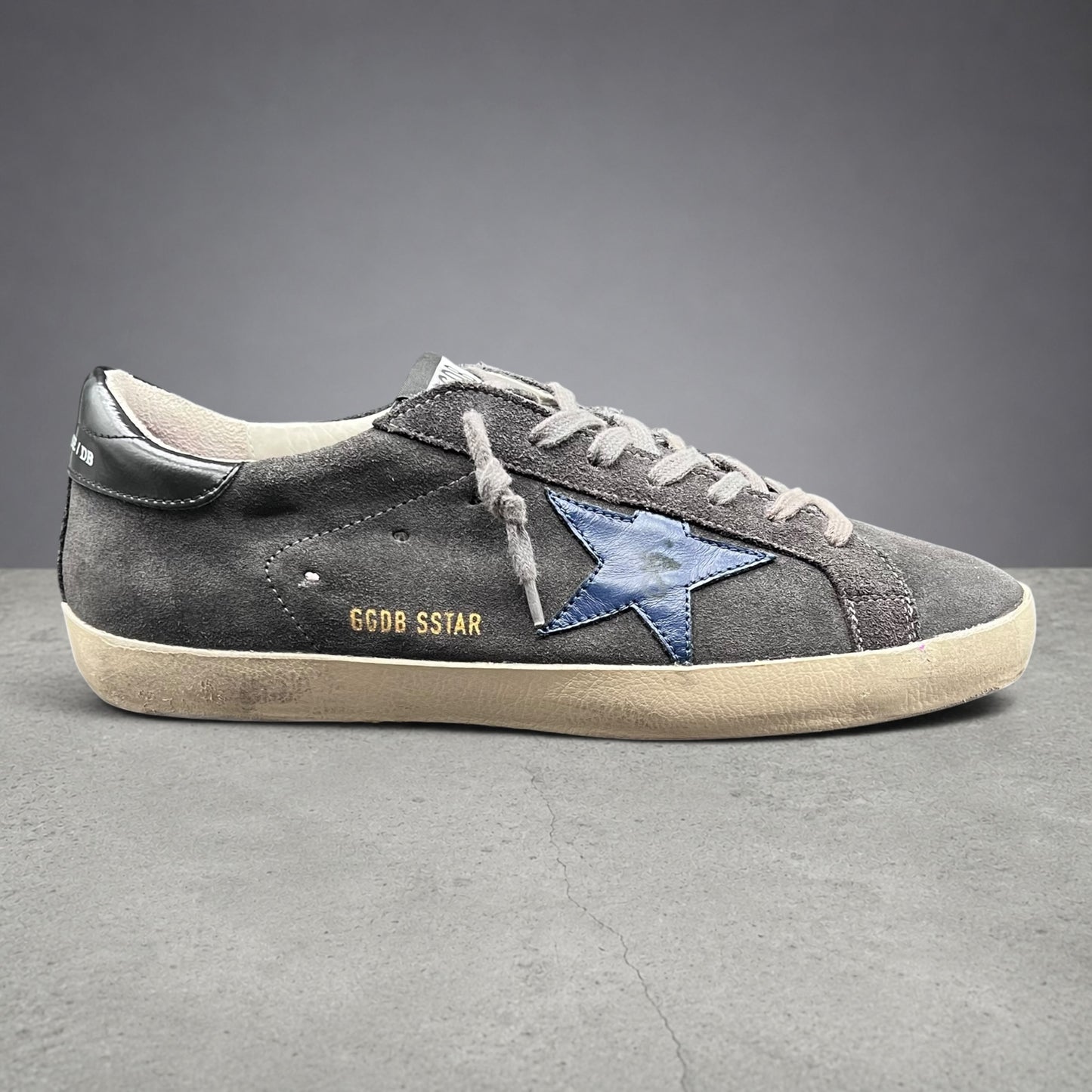 Golden Goose Superstar - Noir Bleu K18