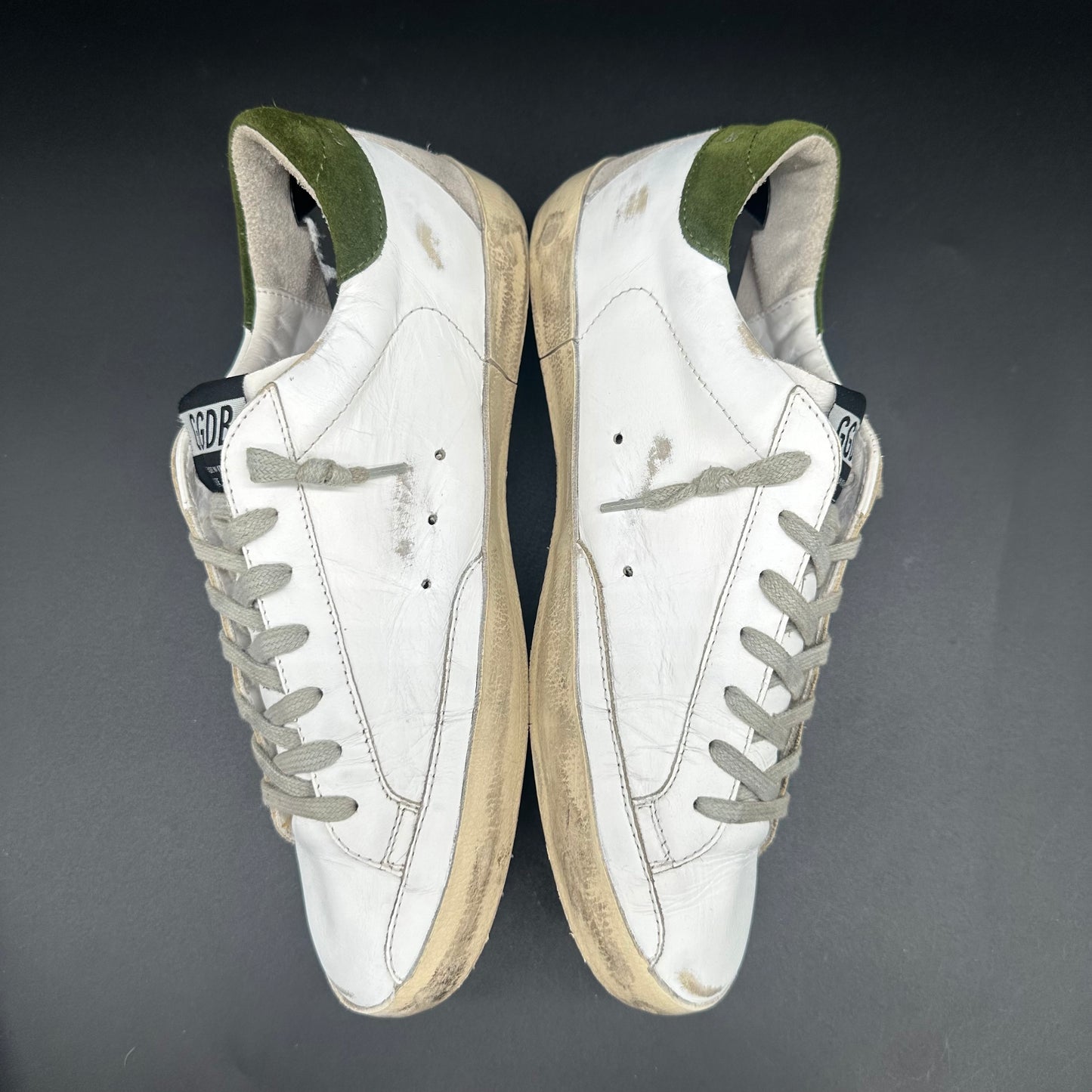 Golden Goose Superstar - Blanc Vert Beige C1281