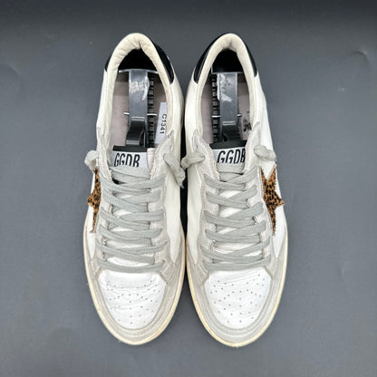 Golden Goose Ballstar - Blanc Noir Léopard C1341