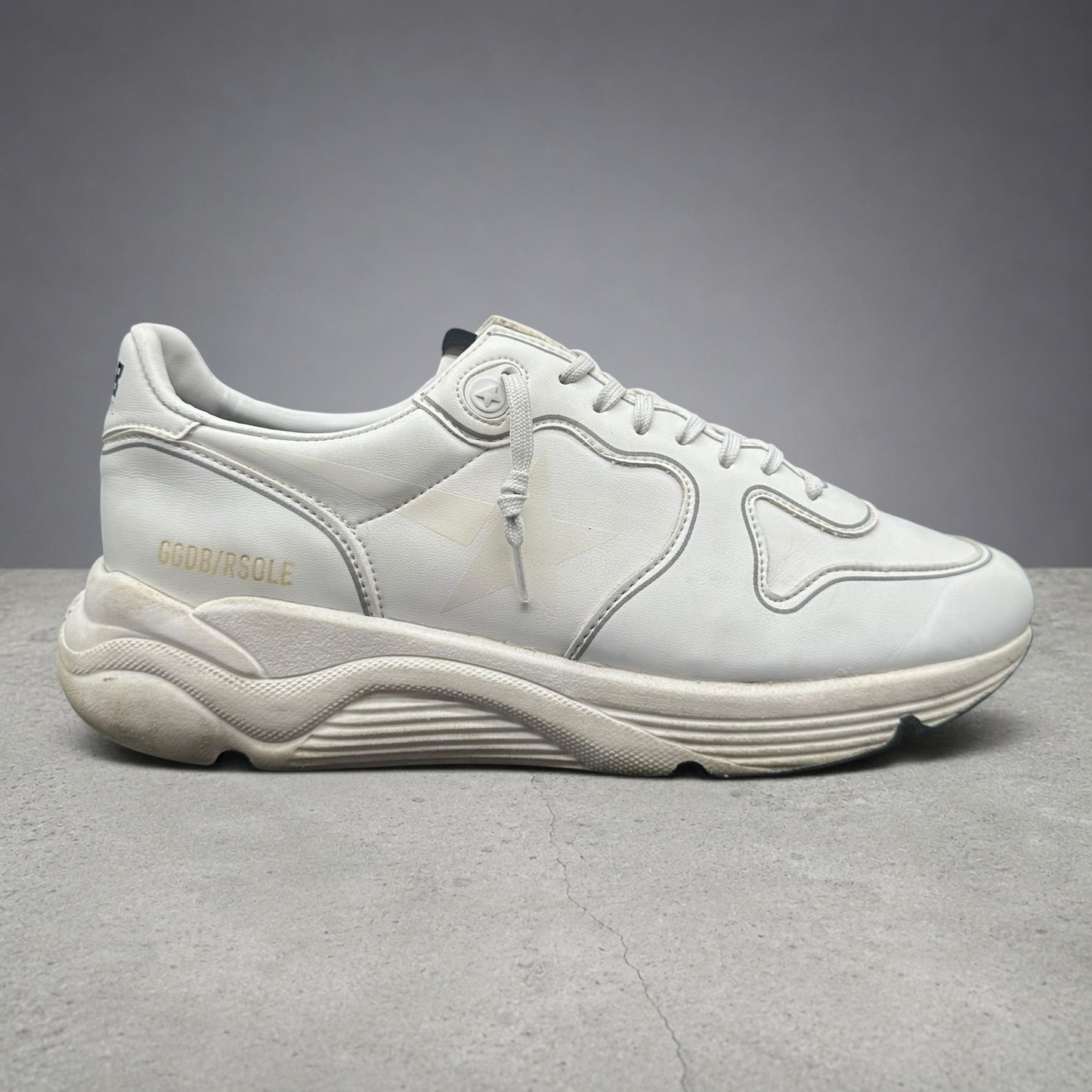 Golden Goose Running - Blanc C1384