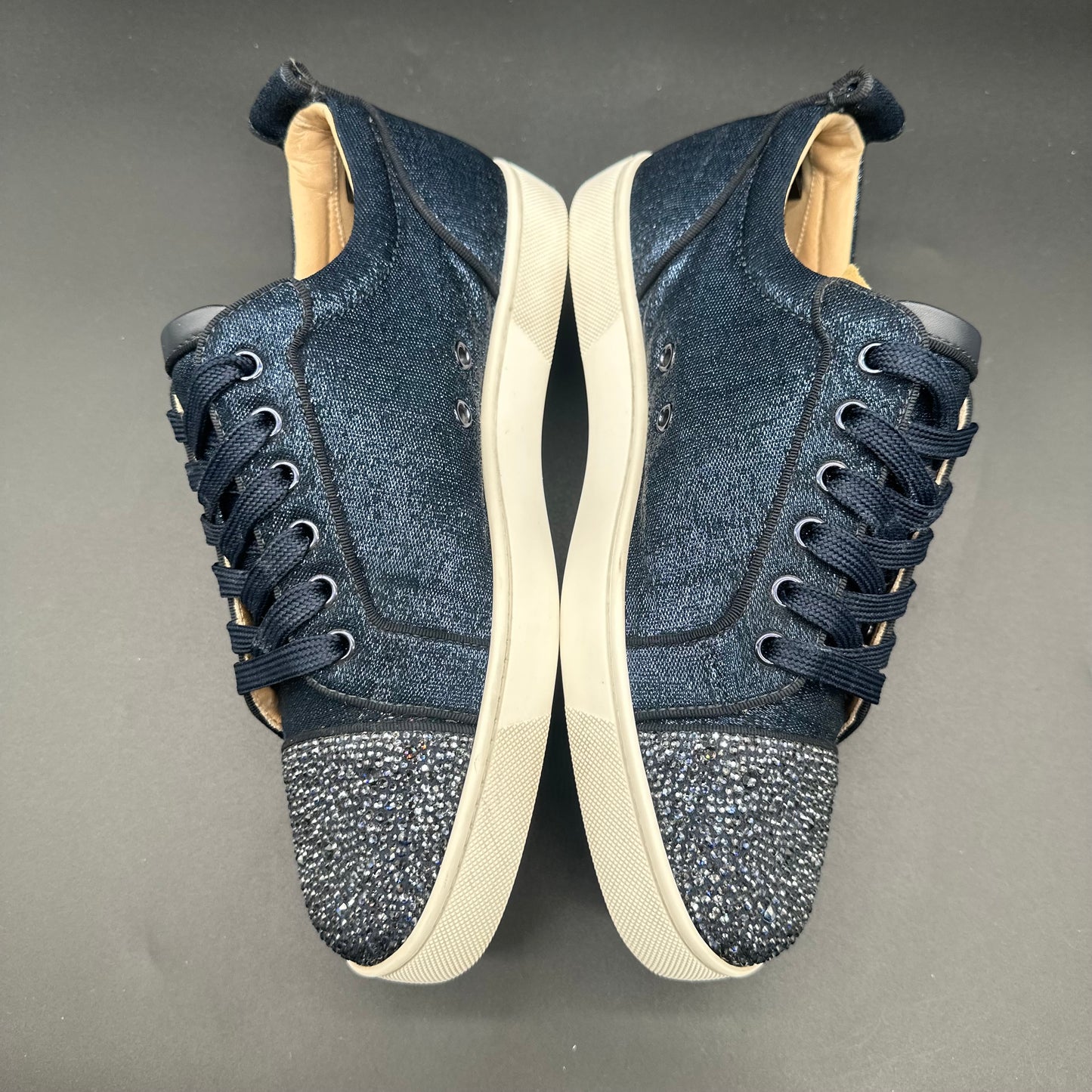 Louboutin Junior - Bleu Paillettes C1449