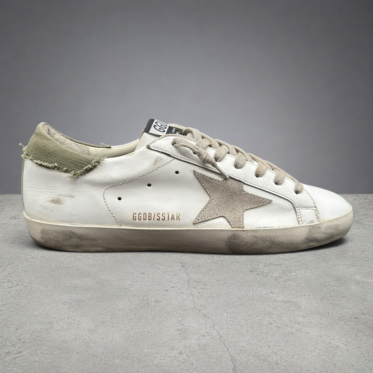Golden Goose Superstar - Blanc Beige Vert C1399