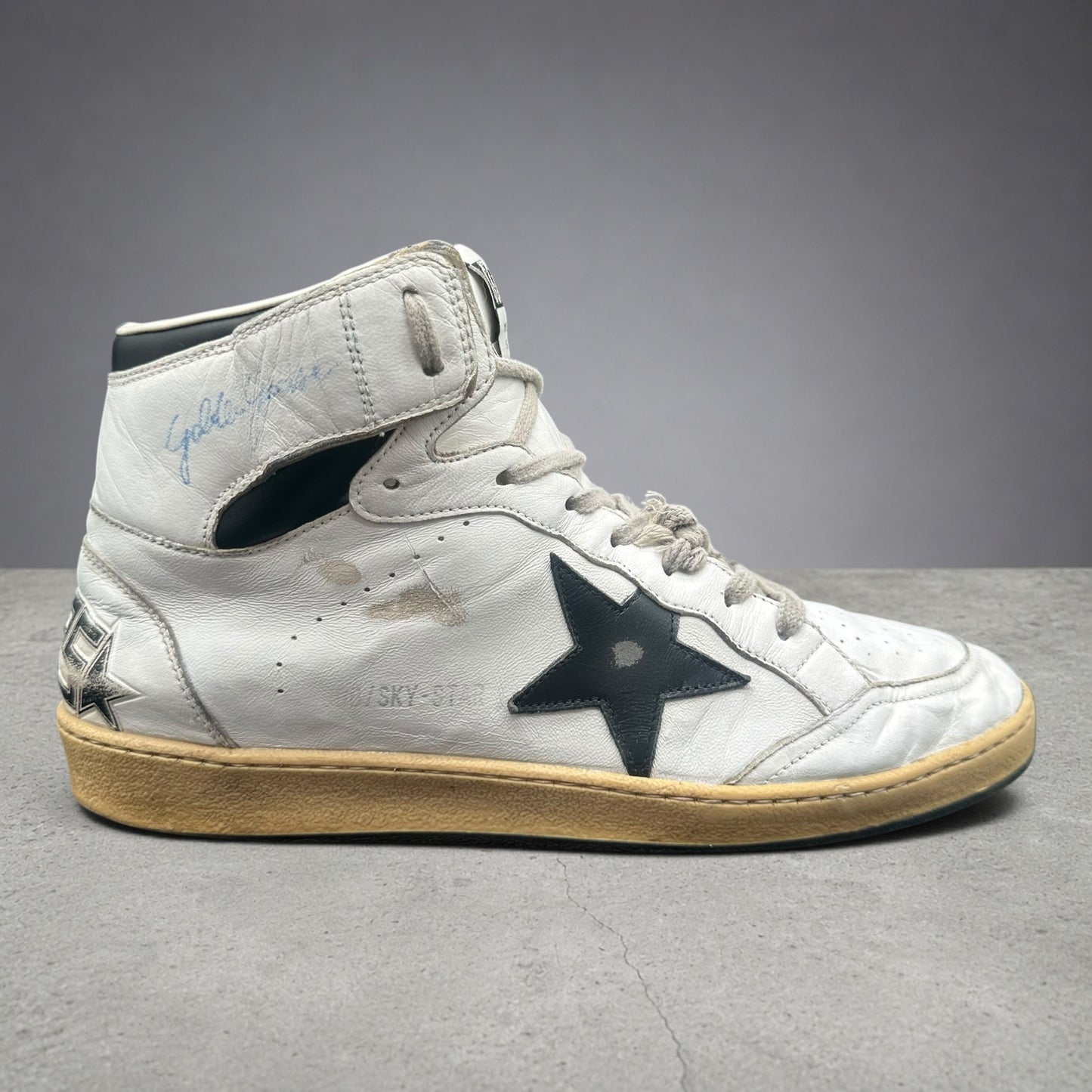 Golden Goose Sky-Star - Blanc Noir C1329
