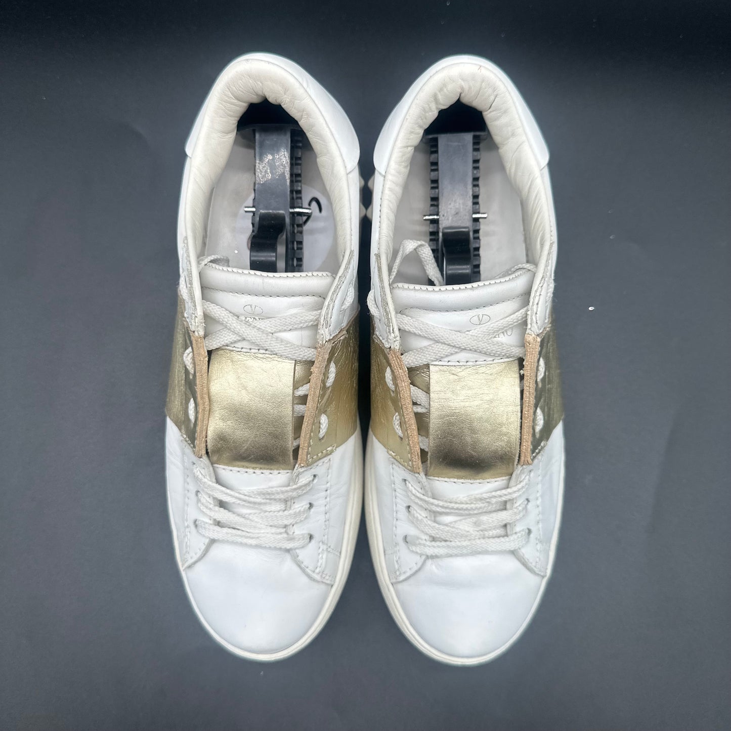 Valentino Open - Blanc Or C1431