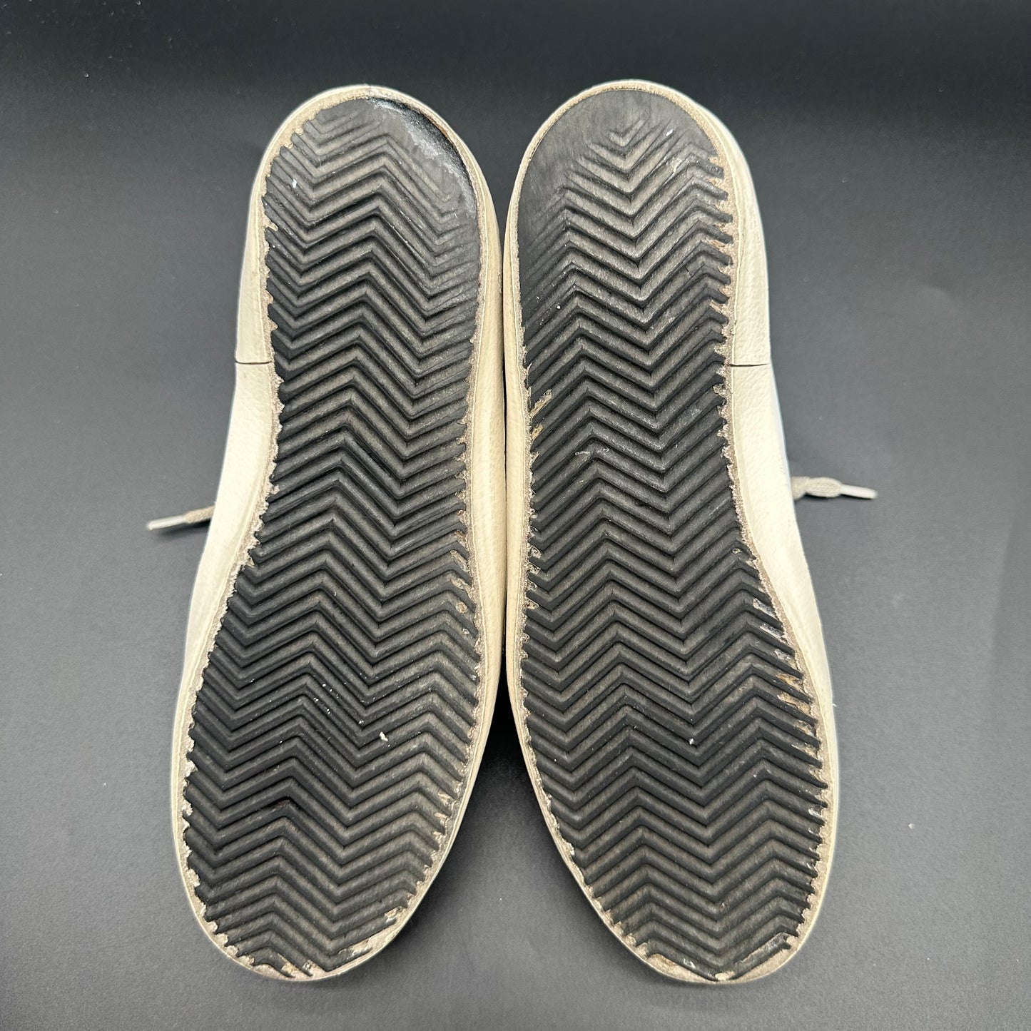Golden Goose Superstar - Blanc Beige Argent C1232