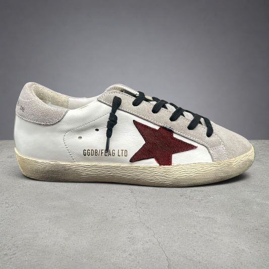 Golden Goose Superstar - Blanc Beige Bordeaux C1317