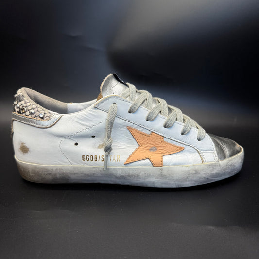 Golden Goose Superstar - Blanc/Pêche ◼️