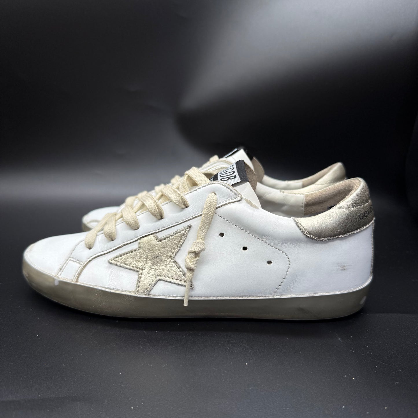 Golden Goose Superstar - Blanc/Or ◼️