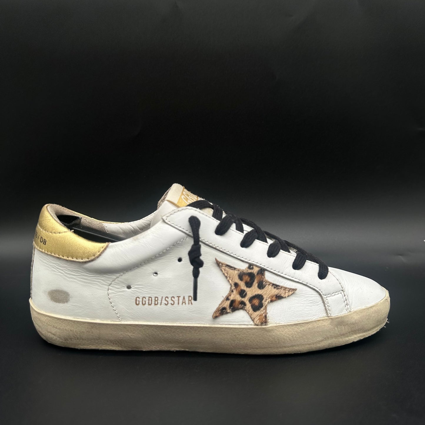 Golden Goose Superstar - Blanc Léopard Or C1153
