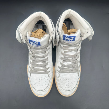 Golden Goose Sky-Star - Blanc Argent Paillettes C1433