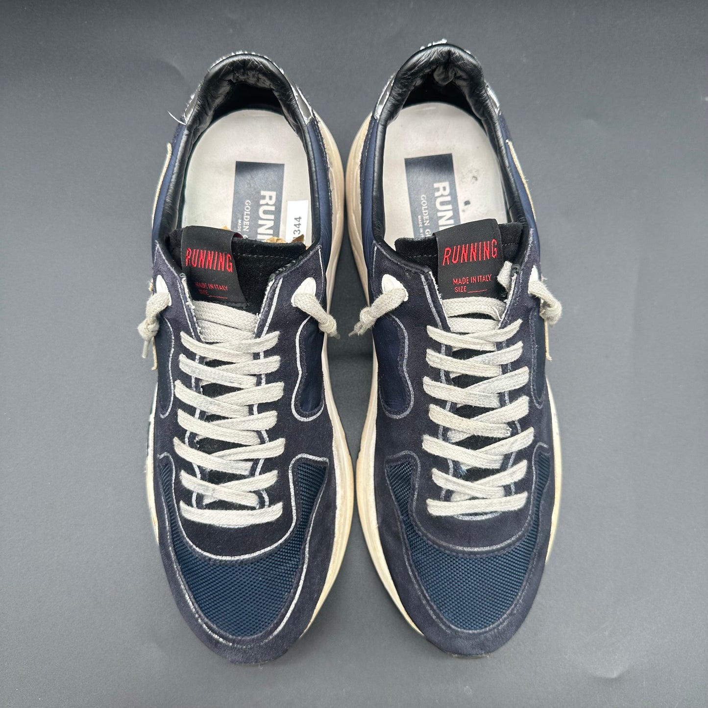 Golden Goose Running - Bleu Beige C1344