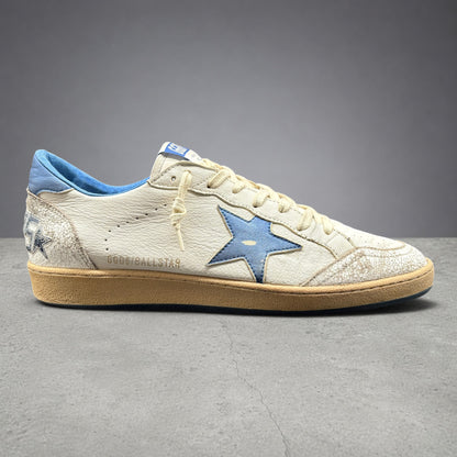 Golden Goose Ballstar - Blanc Bleu C1323