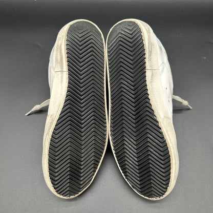 Golden Goose Superstar - Blanc Beige Argent P437
