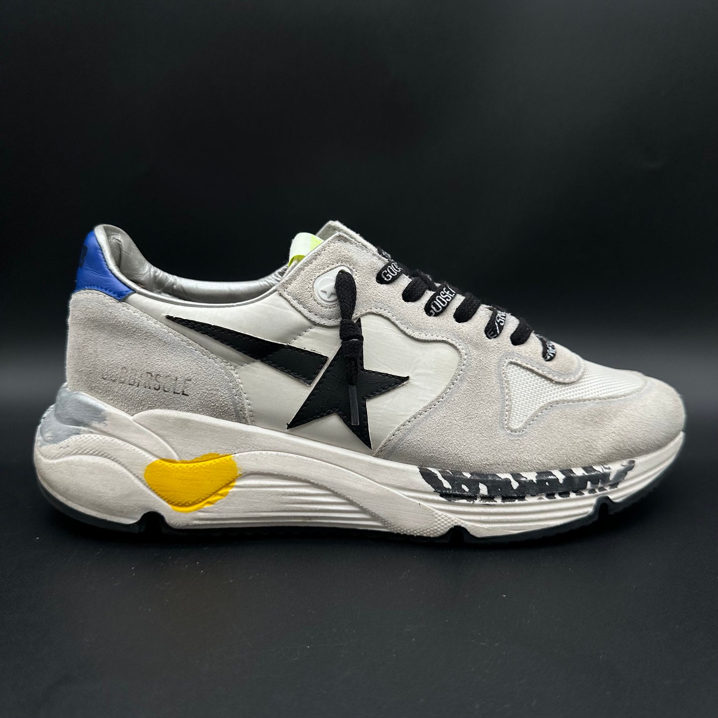 Golden Goose Running - Beige Noir Bleu C1391