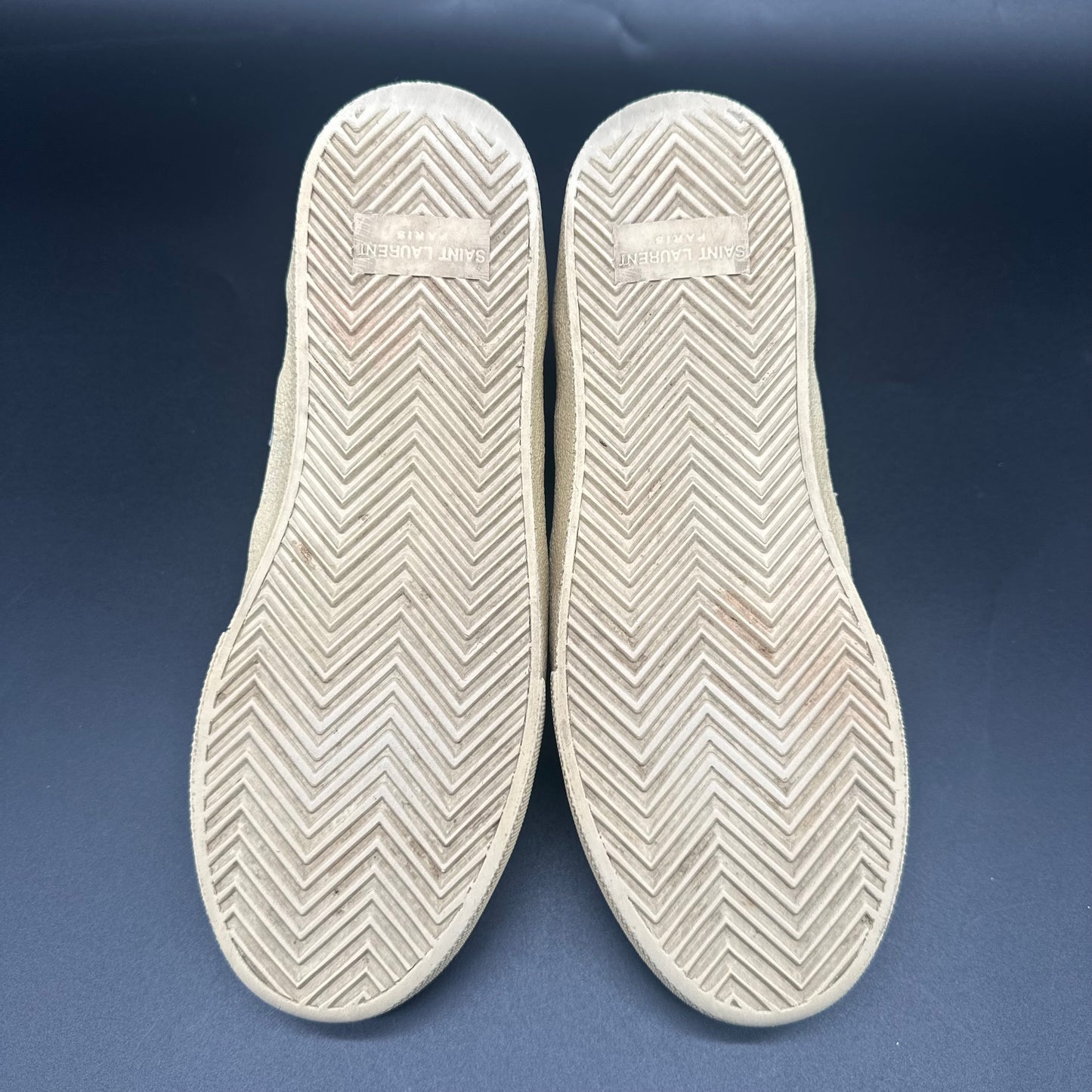 Saint Laurent Court - Blanc Noir Argent C1297