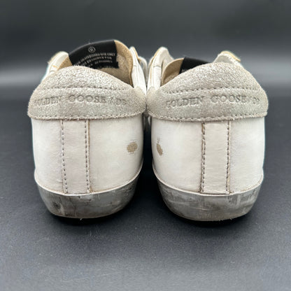 Golden Goose Superstar - Blanc Argent K38