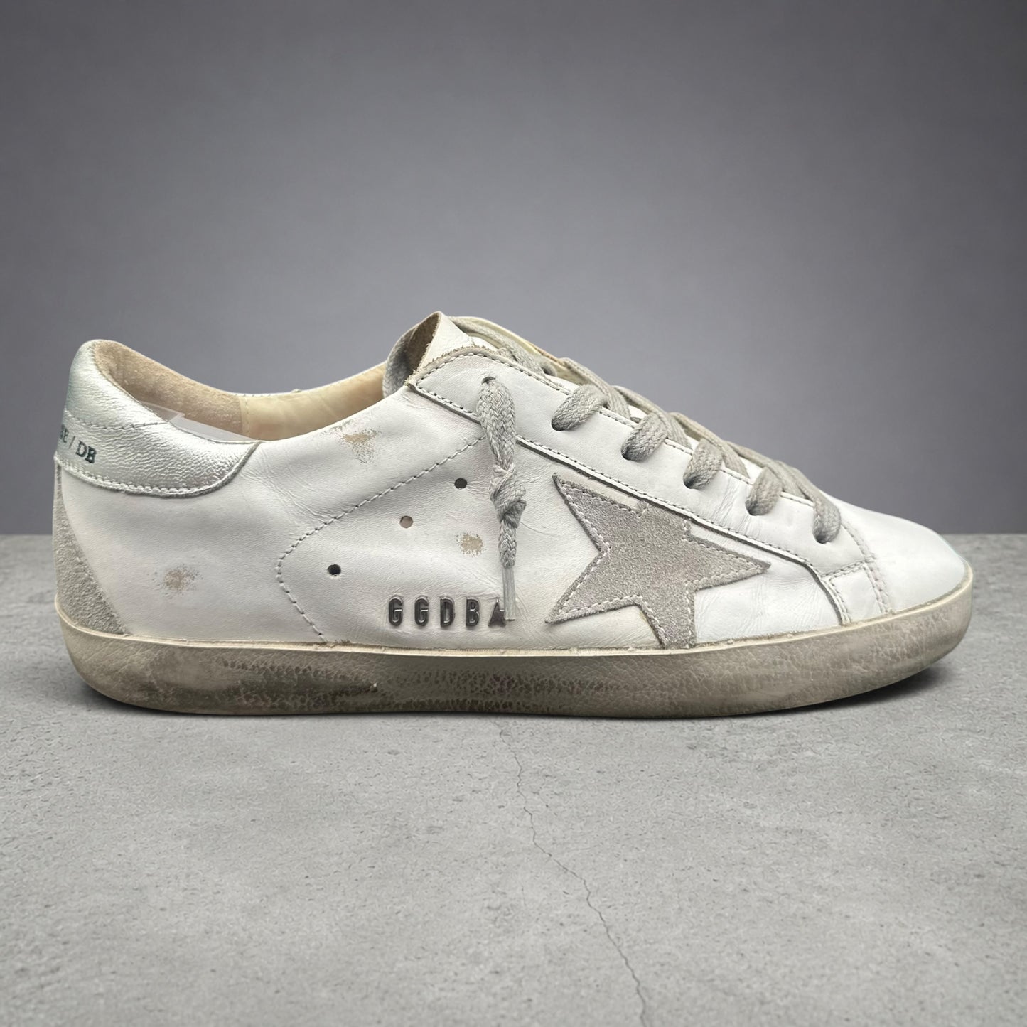 Golden Goose Superstar - Blanc Argent Beige P433