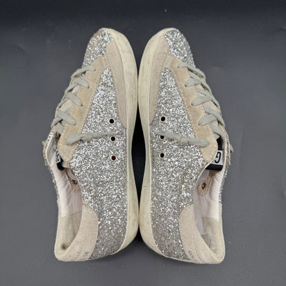 Golden Goose Superstar - Paillette Argent C1267