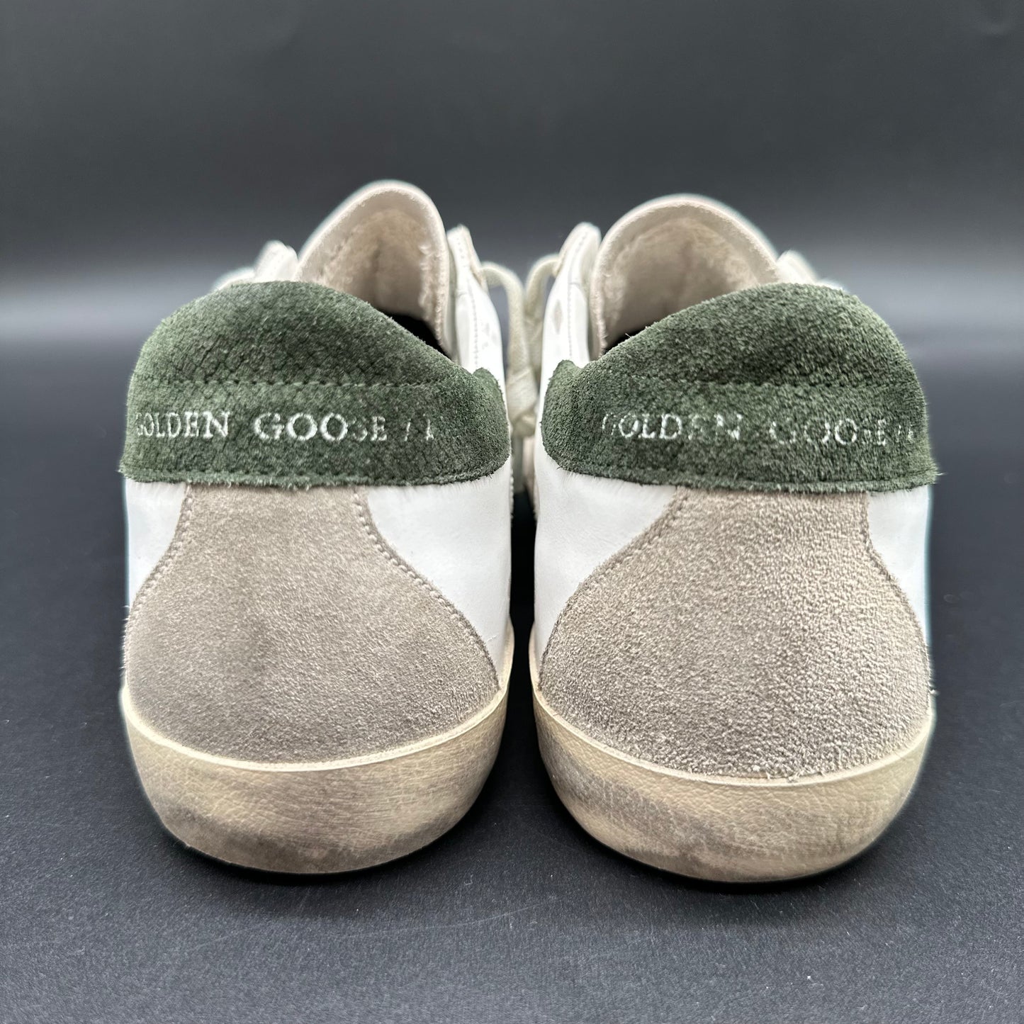 Golden Goose Superstar - Blanc Vert Beige C1313