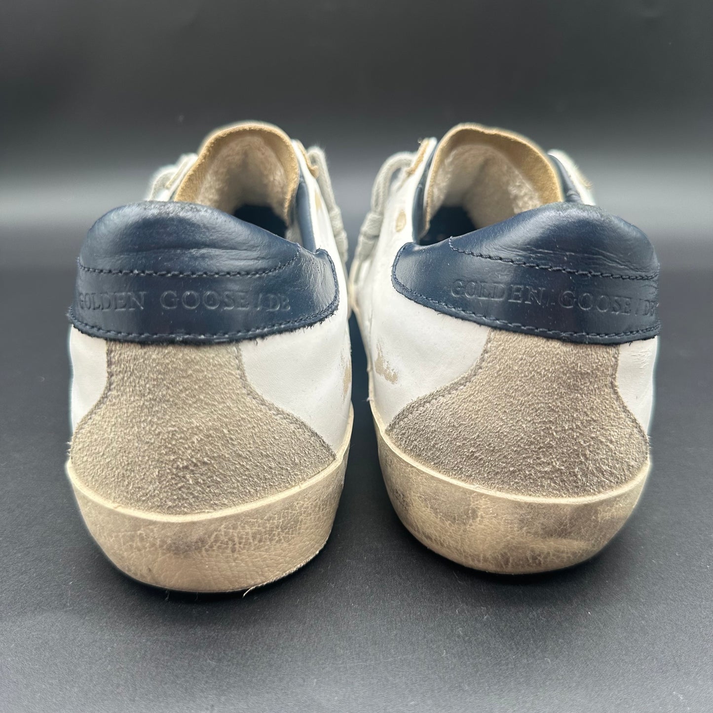 Golden Goose Superstar - Blanc Bleu Beige C1376