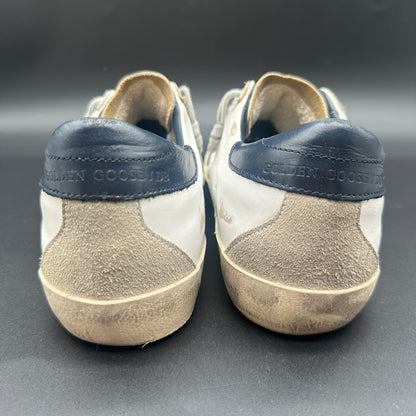 Golden Goose Superstar - Blanc Bleu Beige C1376