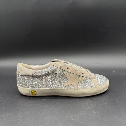 Golden Goose Superstar - Paillette Argent C1267
