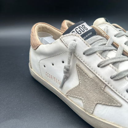 Golden Goose Superstar - Blanc Marron Beige C1354