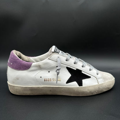 Golden Goose Superstar - Blanc Noir Violet C1355