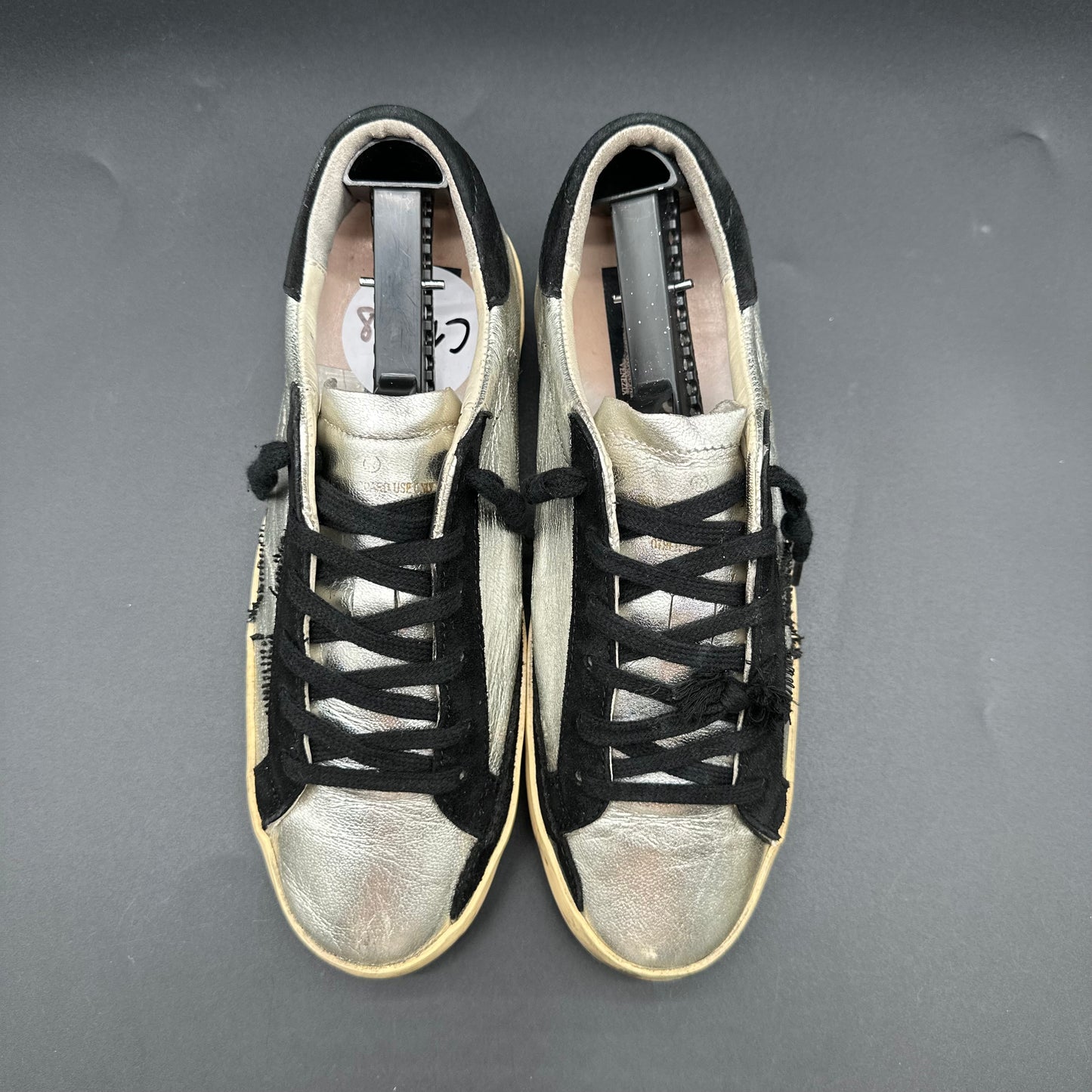 Golden Goose Superstar - Argent Noir C1448
