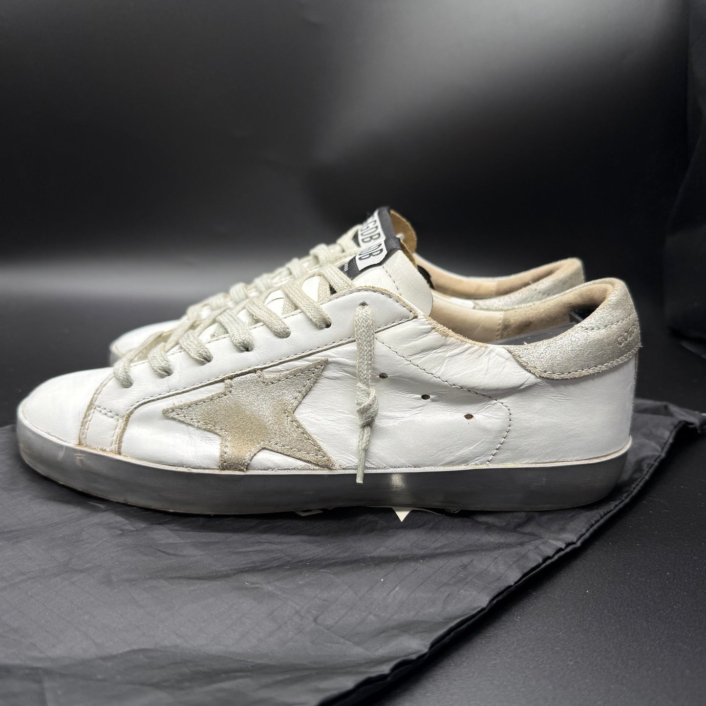 Golden Goose Superstar - Blanc/Argent ◼️